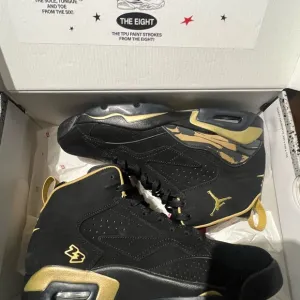 JORDAN MVP Nike Black and Gold Men's Sneakers
