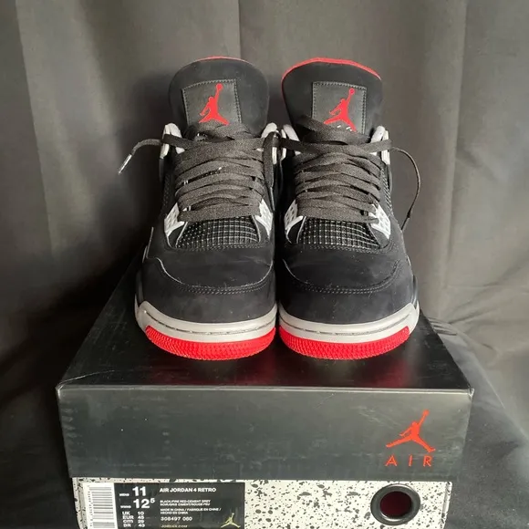 Jordan Retro Black and Red Men's Shoes