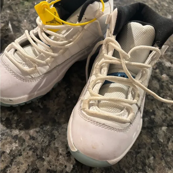 Jordan White Sneakers with Sporty Design