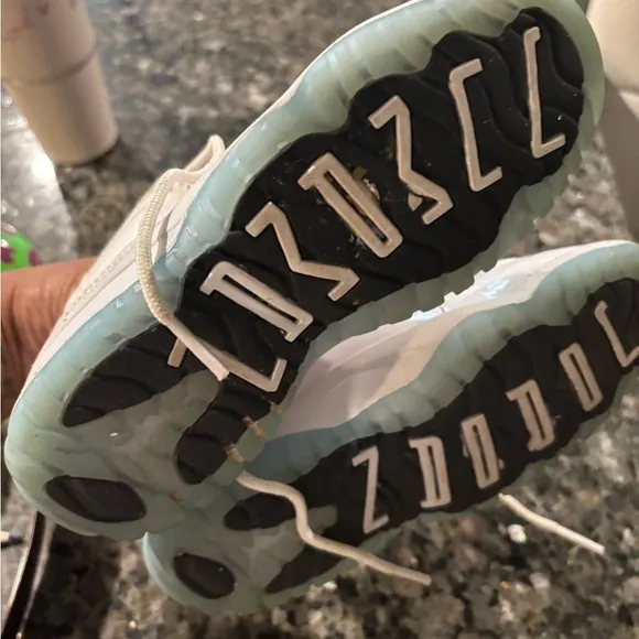 Jordan White Sneakers with Sporty Design
