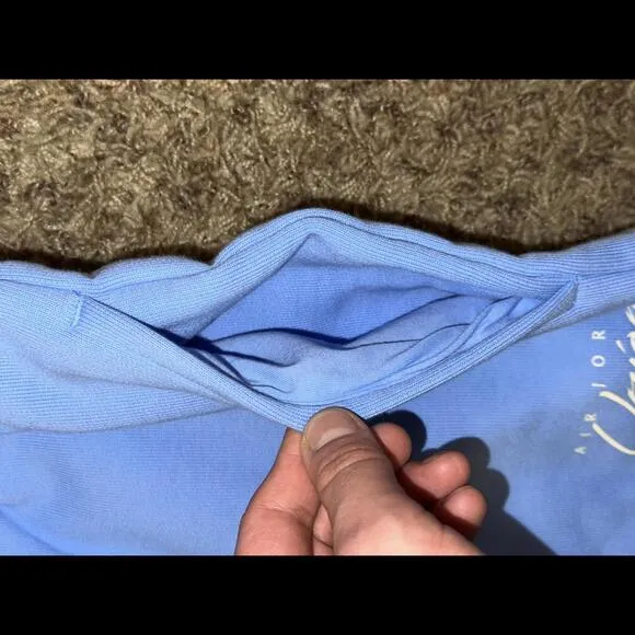 Jordan x Union MJ Cobalt Pulse/Coconut Milk Fleece Pants Sample