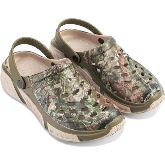 JOYBEES Men's Mossy Oak Trekking Clog Shoes Size M 9 / W 11 NWT