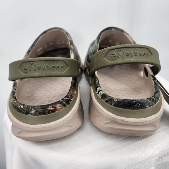 JOYBEES Men's Mossy Oak Trekking Clog Shoes Size M 9 / W 11 NWT