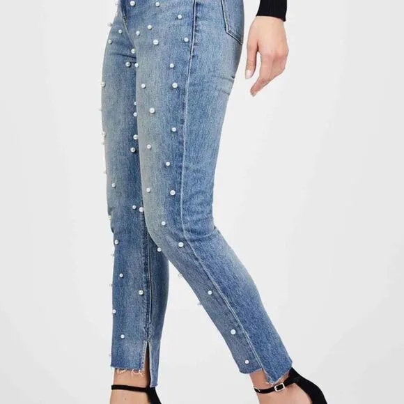 Juicy Couture High Rise Girl Friend pearls