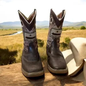 Justin Boots‎ Men's Stampede Rush Steel Toe Boots 8.5 D