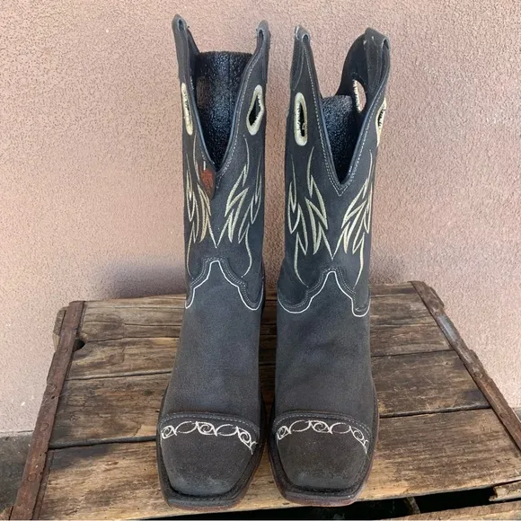 Justin Gaucho Bent Rail Western Boots