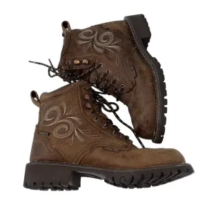 Justin Katerina 6” Steel Toe Waterproof Work Boots Woman’s Size 7.5
