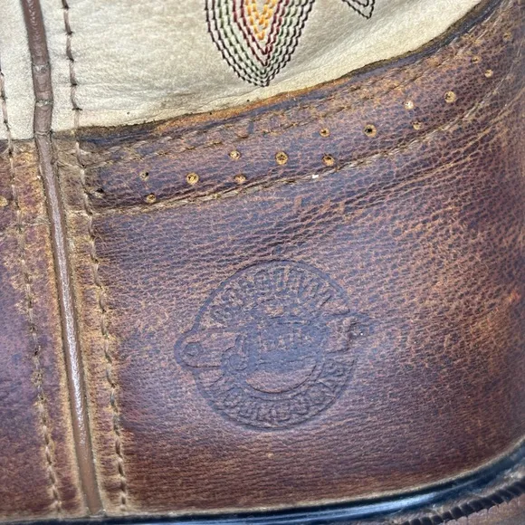 JUSTIN Superintendent‎ 11 inch Steel Toe Boot Western Cowboy Leather Work 11D