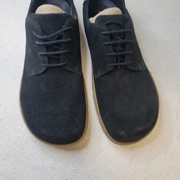 KALSO Dawson Black Suede Lace-Up Earth Shoes NEW In Box 10.5