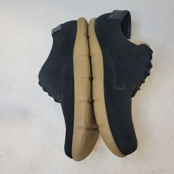 KALSO Dawson Black Suede Lace-Up Earth Shoes NEW In Box 10.5