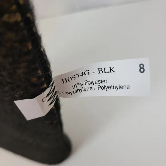 Kamik Icebreaker Insulated Mens Boots Size 8 Black Khaki Waterproof Rubber NEW