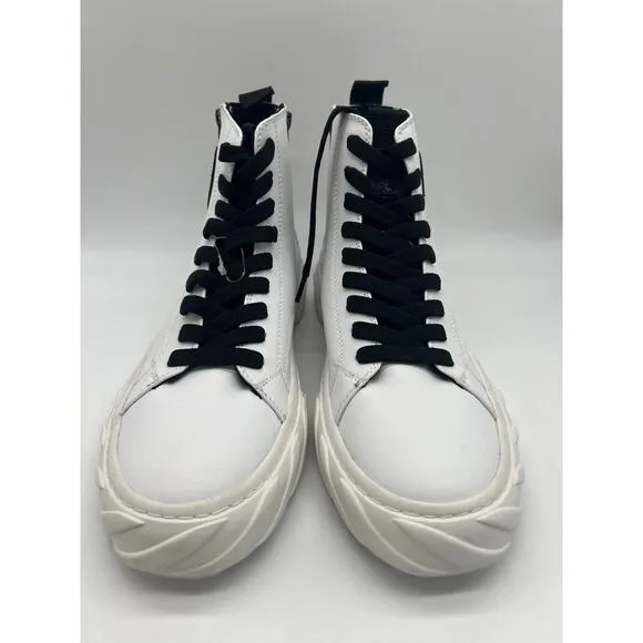 Karl Lagerfeld Men's Paris Sneakers High Top Heel Zip LF1S2108 Size 10M🛒