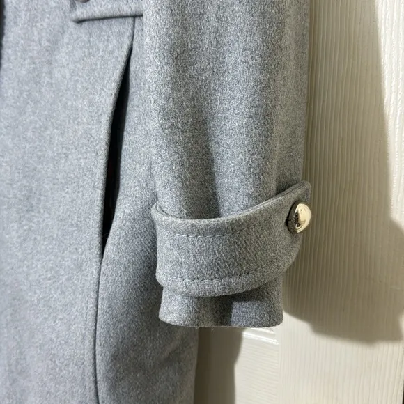KATE SPADE Women’s Wool Long Coat Size XL Gray Jacket