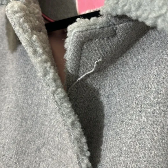KATE SPADE Women’s Wool Long Coat Size XL Gray Jacket