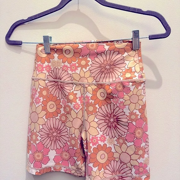 Kavala Collective - Floral Women's Biker Shorts Size Small
