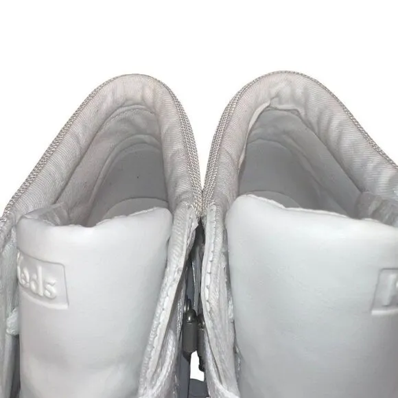 Keds Deni TRX Mid Leather Sneakers White/Silver WH66012 Women's 11