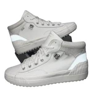 Keds Deni TRX Mid Leather Sneakers White/Silver WH66012 Women's 11