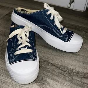 Keds Vintage Y2K Denim Platform Chunky Lug Sole Lace Up Slip On Sneakers