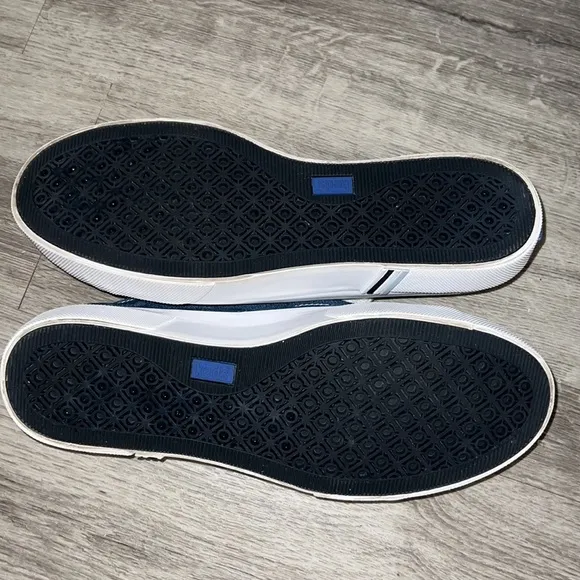 Keds Vintage Y2K Denim Platform Chunky Lug Sole Lace Up Slip On Sneakers