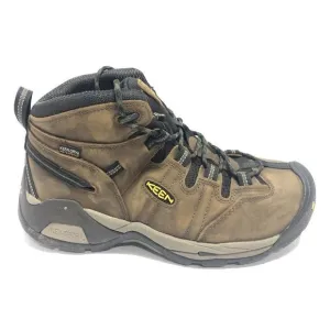 Keen Men’s Detroit XT Mid Steel Toe Work Boots Brown, Size 9 D