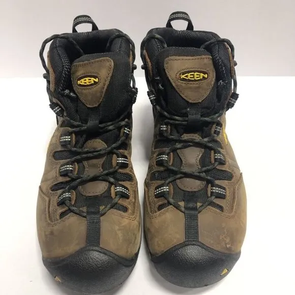Keen Men’s Detroit XT Mid Steel Toe Work Boots Brown, Size 9 D