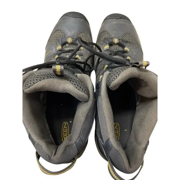 Keen Mens Koven Mid Waterproof Keen Dry Hiking Boots Brown Lace Up 1011198 Sz 15