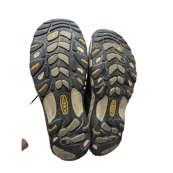Keen Mens Koven Mid Waterproof Keen Dry Hiking Boots Brown Lace Up 1011198 Sz 15