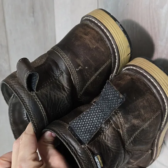 KEEN Mens San Jose 6” Aluminum Toe Work Utility Boots shoes sz 10D