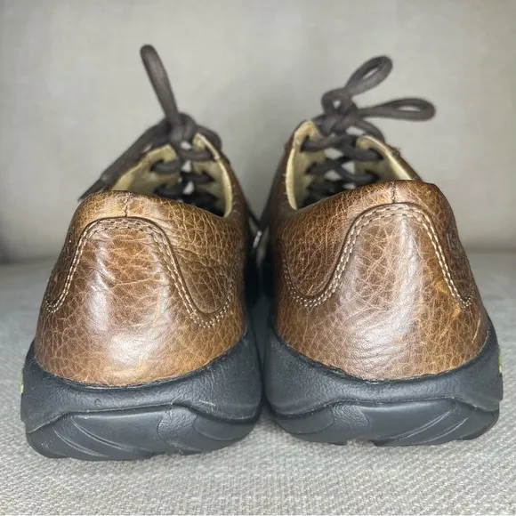 Keen Mens Shoe Alki Lace Size US  9.5  Brown Leather Athletic Oxford Comfort Sho