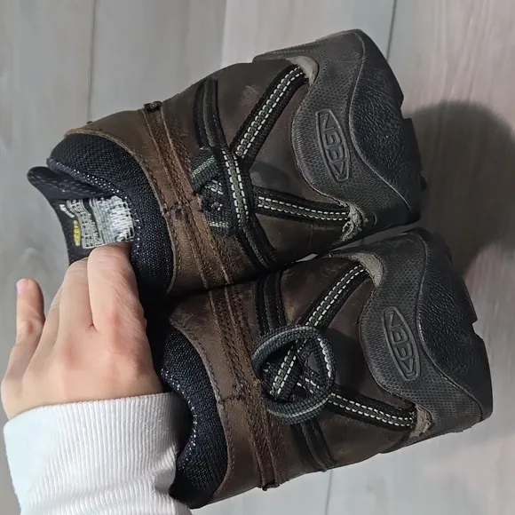 Keen Men's Utility High Top Leather Steel Toe Sneakers Boots Shoes Sz 10.5EE
