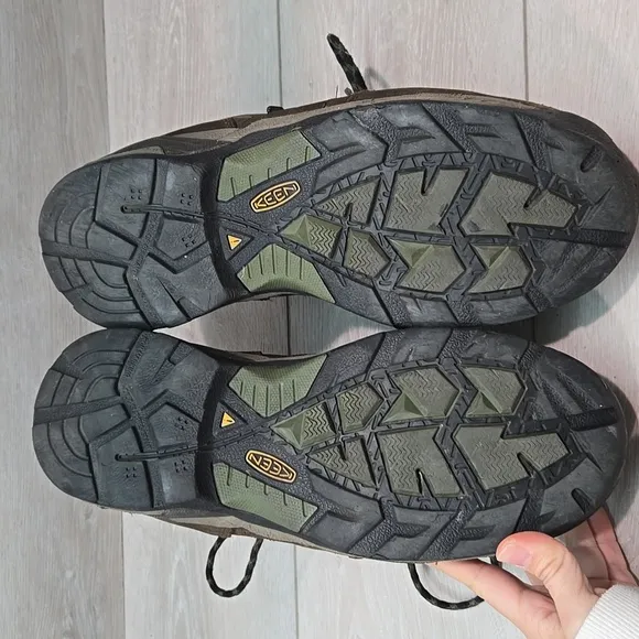 Keen Men's Utility High Top Leather Steel Toe Sneakers Boots Shoes Sz 10.5EE