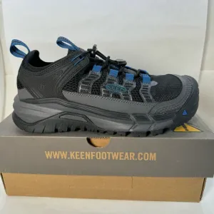 KEEN Utility Birmingham Grey Low Composite Toe Work Shoes Men Size 8 Extra WIDE