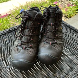 Keen Utility Boots Mens Size 8‎ D Lansing Mid Waterproof Steel Toe Brown