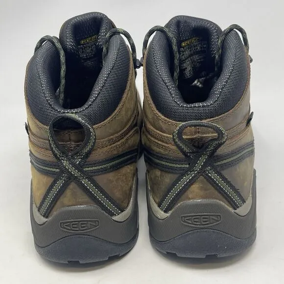 KEEN Utility Detroit XT Waterproof Steel Toe Work Boots Mens 13 EE Brown 1020085