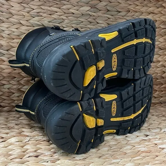 Keen‎ Utility Logandale Black Steel Toe Boots