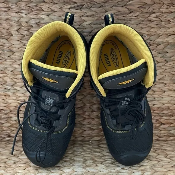 Keen‎ Utility Logandale Black Steel Toe Boots
