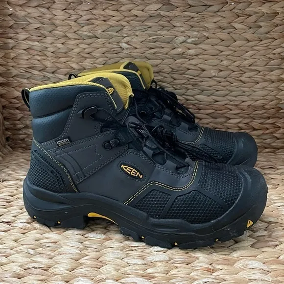 Keen‎ Utility Logandale Black Steel Toe Boots
