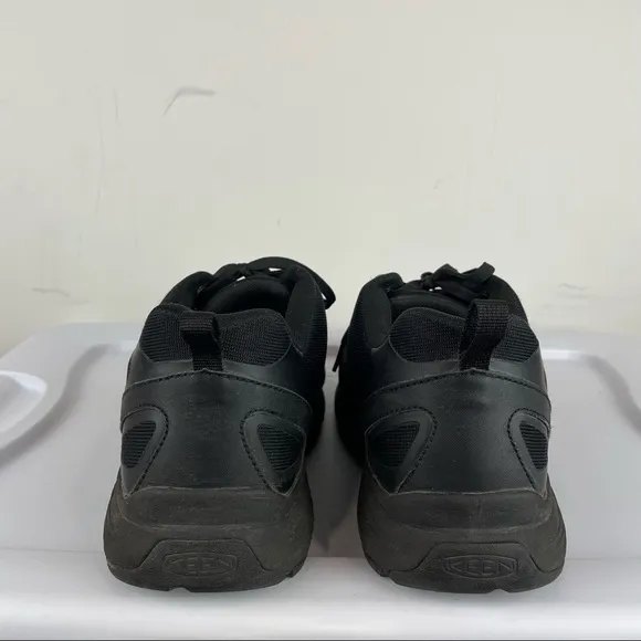 Keen Utility Mens Sparta Industrial Aluminum Toe EH Work Shoes Sz 13D Black