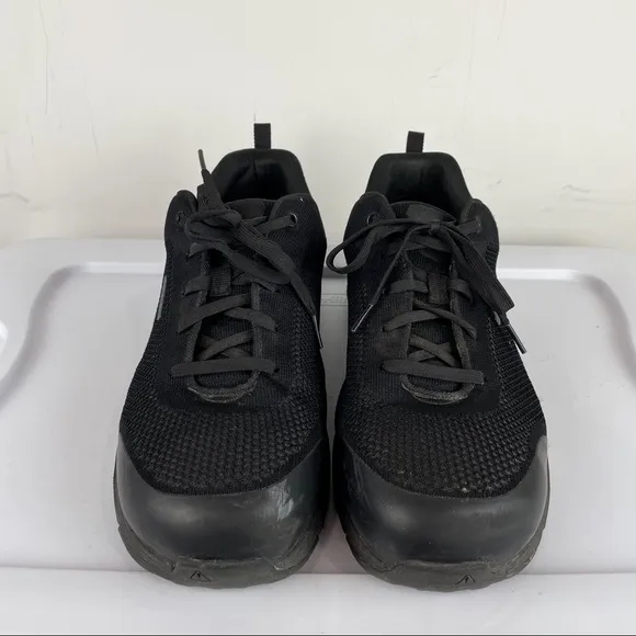 Keen Utility Mens Sparta Industrial Aluminum Toe EH Work Shoes Sz 13D Black