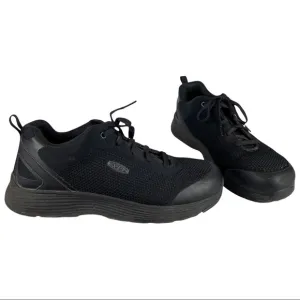 Keen Utility Mens Sparta Industrial Aluminum Toe EH Work Shoes Sz 13D Black
