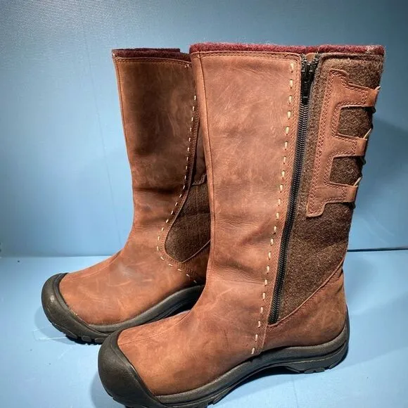KEEN Winthrop Waterproof Leather Keen DRY Boots Size 36-6