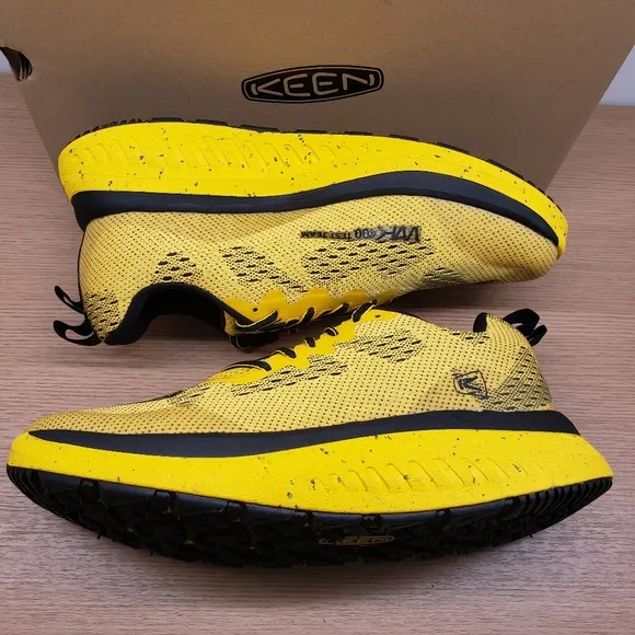 Keen WK400 Walking Shoes Yellow / Black Women's 9.5