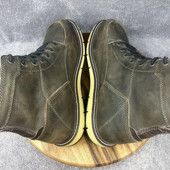 KEEN Utility Men's San Jose 6&quot; Soft Toe Waterproof Wedge Work Boots Size 12 EE