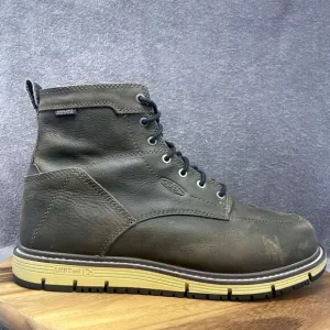 KEEN Utility Men's San Jose 6&quot; Soft Toe Waterproof Wedge Work Boots Size 12 EE