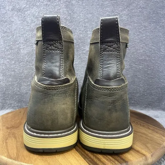 KEEN Utility Men's San Jose 6&quot; Soft Toe Waterproof Wedge Work Boots Size 12 EE