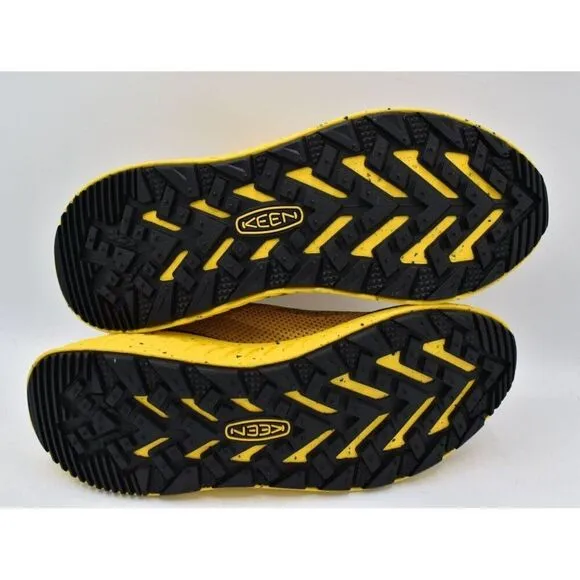 Keen Womens Size 7 WK400 Yellow Black Walking Shoes Sneakers