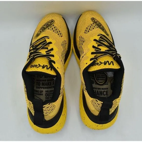 Keen Womens Size 7 WK400 Yellow Black Walking Shoes Sneakers