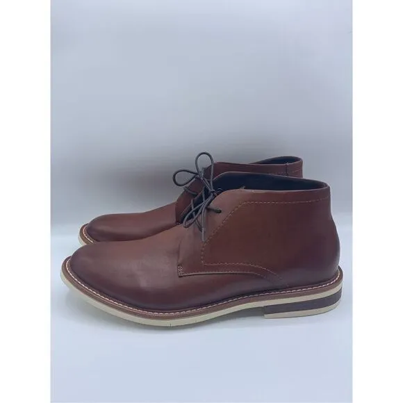 Kenneth Cole Men’s Reaction Klay Flex Chukka In Cognac Size 8.5