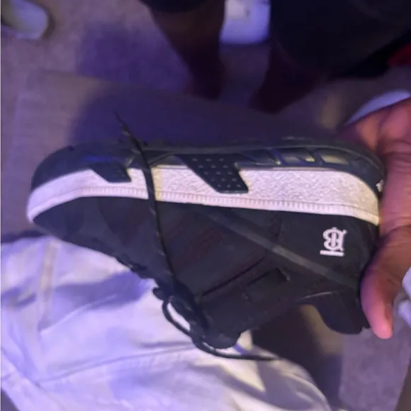 Kids Black High-Top Sneakers