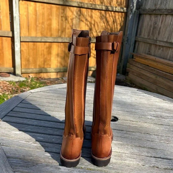 Knee‎ High and Riding leather Boots- soft walk inara boots size 7.5